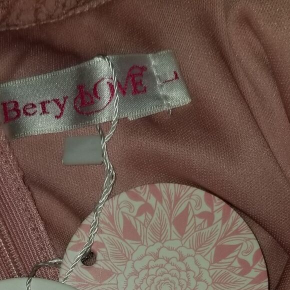 Dresses for Women Floral Lace Bodice Ribbon Waist Pleated Prom Dress Nwt Large - Picture 11 of 13